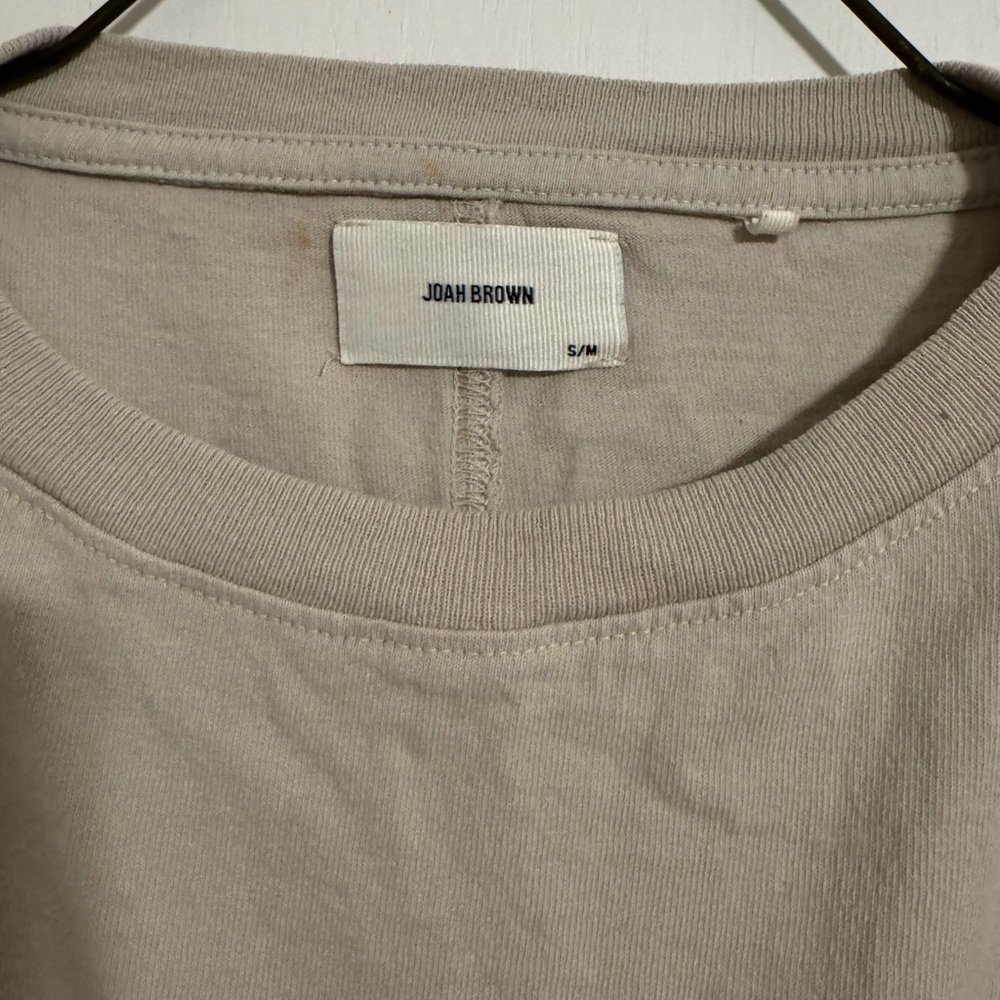 JOAH BROWN LONG SLEEVE CROPPED